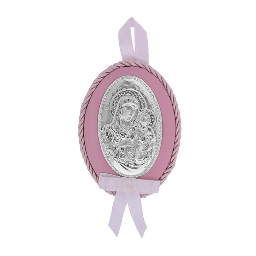 Διακοσμητικό Παναγίτσα Κούνιας Νεογέννητου Κορίτσι - MAD516-R