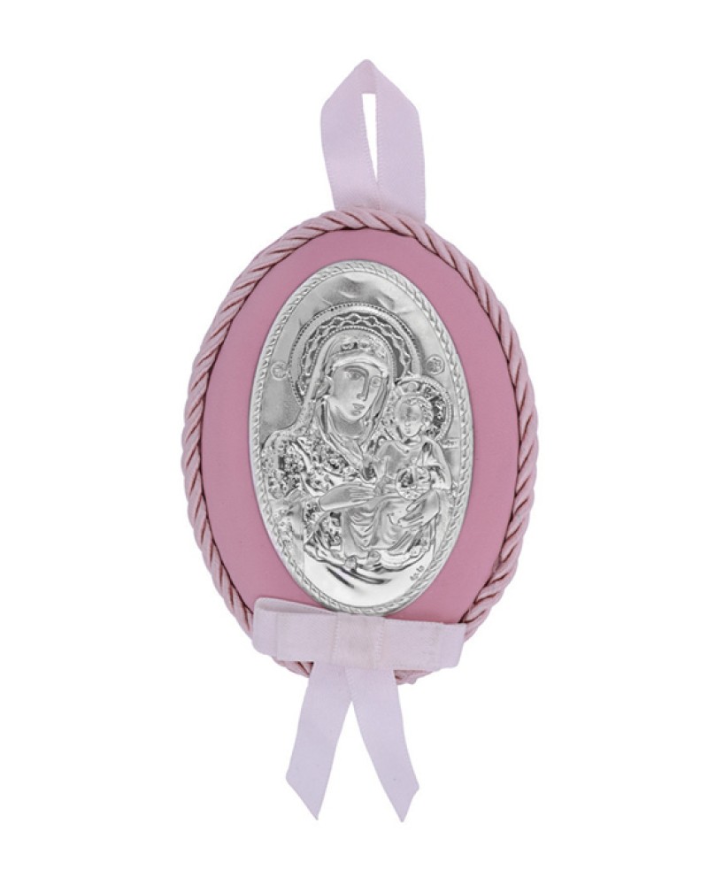 Διακοσμητικό Παναγίτσα Κούνιας Νεογέννητου Κορίτσι - MAD516-R