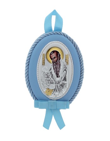 Διακοσμητικό Κούνιας Νεογέννητου Αγόρι-Άγιος Στυλιανός - MAD517-C