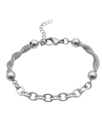 Βραχιόλι PUPPIS Stainless Steel, αλυσίδα - PUB43576S