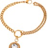 Βραχιόλι PUPPIS Stainless Steel Bracelet Crystal Gold - PUB85383G