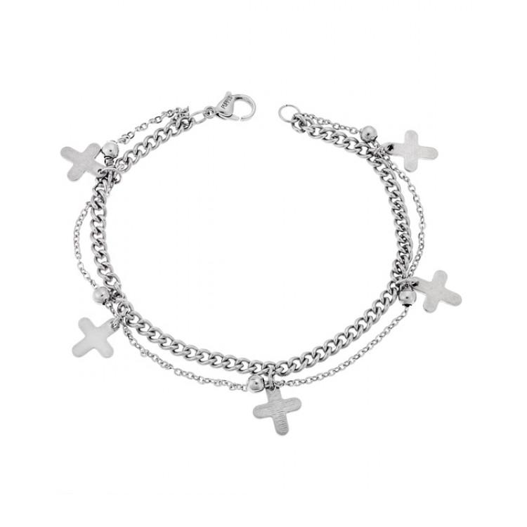 Βραχιόλι PUPPIS Stainless Steel - PUB94938S Βραχιόλι PUPPIS Stainless Steel - PUB94938S