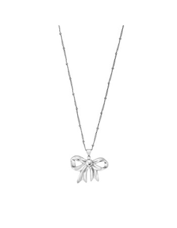 Κολιέ PUPPIS Stainless Steel, με φιόγκο - PUP20644S