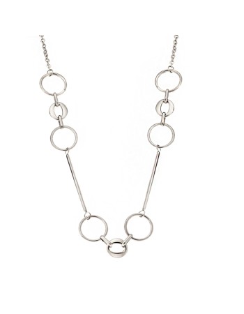 Κολιέ PUPPIS Stainless Steel , με κρίκους - PUP28982S