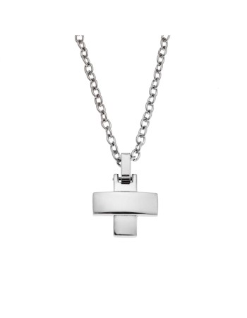 Μενταγιόν Σταυρός PUPPIS Stainless Steel - PUP56924S