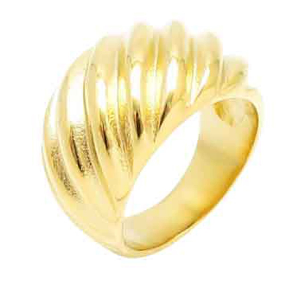 Δαχτυλίδι PUPPIS Gold Plated Stainless Steel - PUR10056G