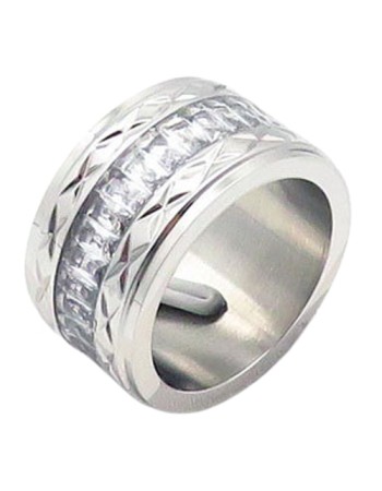 Δαχτυλίδι PUPPIS Stainless Steel - PUR50339S