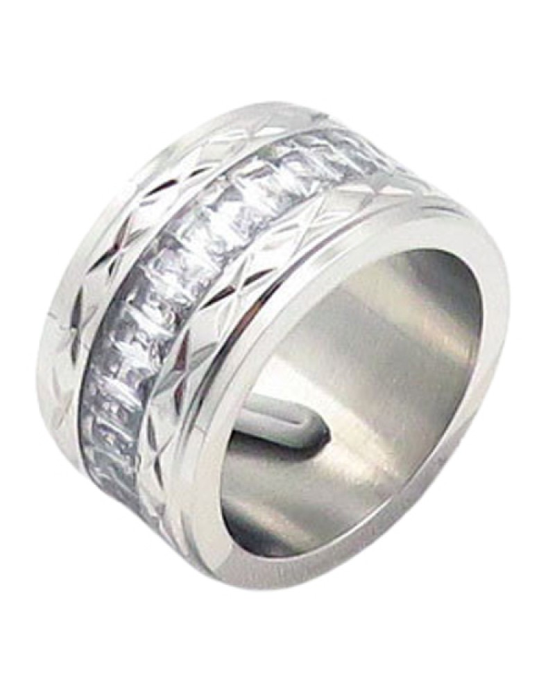 Δαχτυλίδι PUPPIS Stainless Steel - PUR50339S