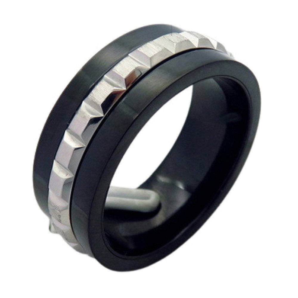 Δαχτυλίδι PUPPIS Men's Stainless Steel - PUR82996B