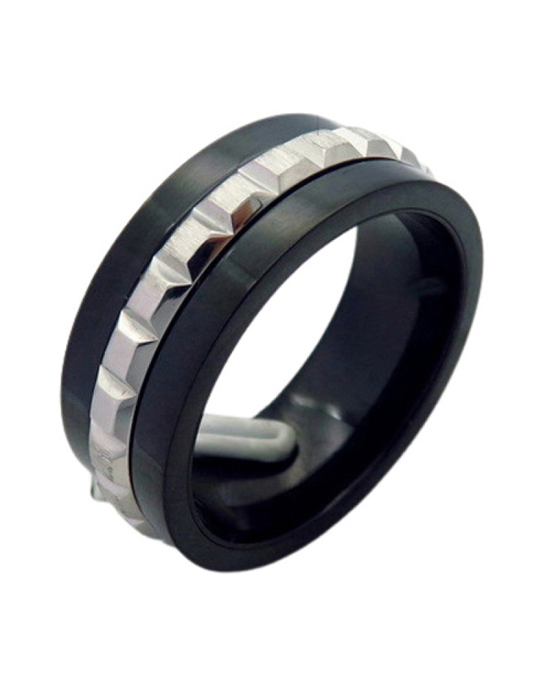 Δαχτυλίδι PUPPIS Men's Stainless Steel - PUR82996B