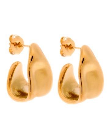 Σκουλαρίκια PUPPIS Gold Plated Stainless Steel - PUW14287G