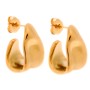 Σκουλαρίκια PUPPIS Gold Plated Stainless Steel - PUW14287G