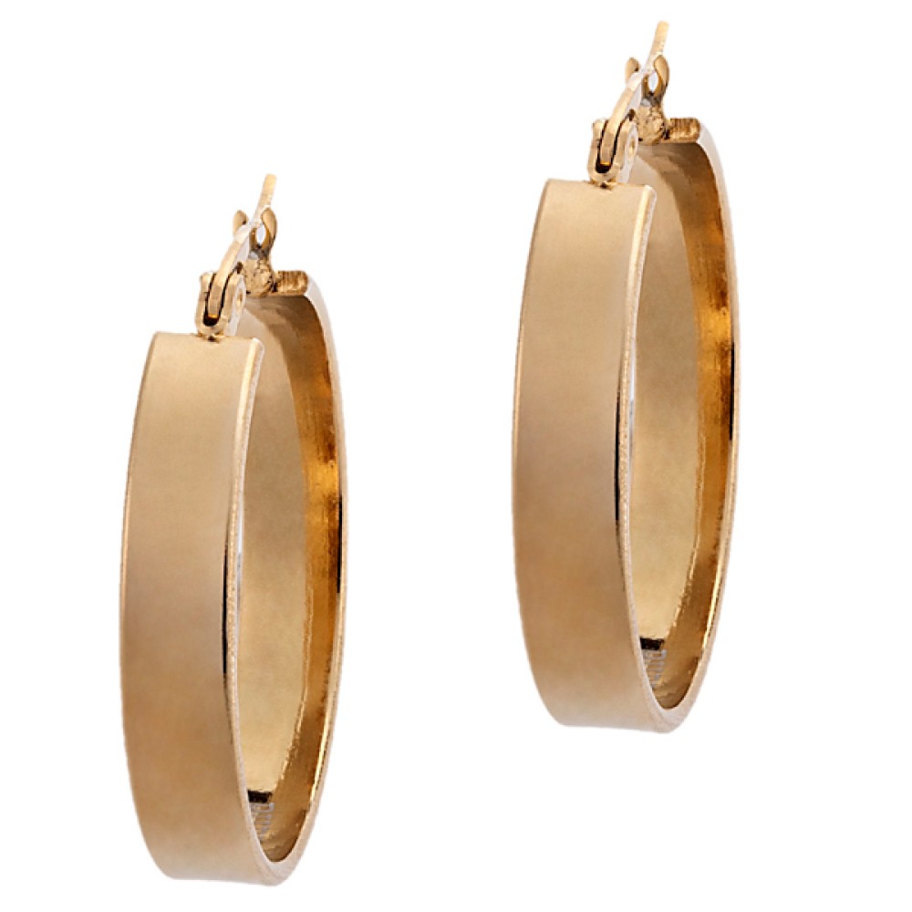 Σκουλαρίκια PUPPIS Stainless Steel Gold Plated - PUW91186G