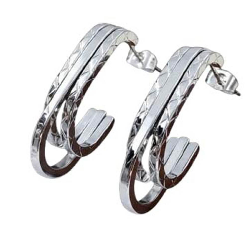 Σκουλαρίκια PUPPIS Stainless Steel - PUW93266S