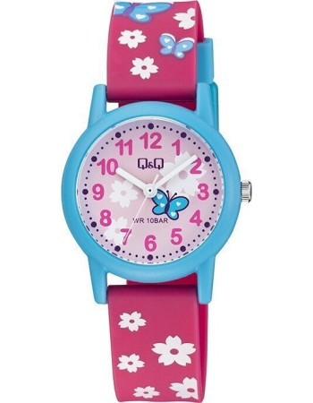 Ρολόι Q&Q Kids με Λουράκι από Καουτσούκ - V23A-021VY