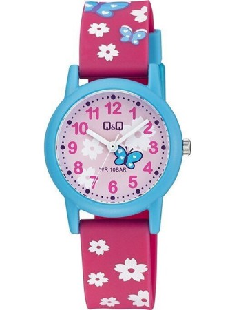 Ρολόι Q&Q Kids με Λουράκι από Καουτσούκ - V23A-021VY