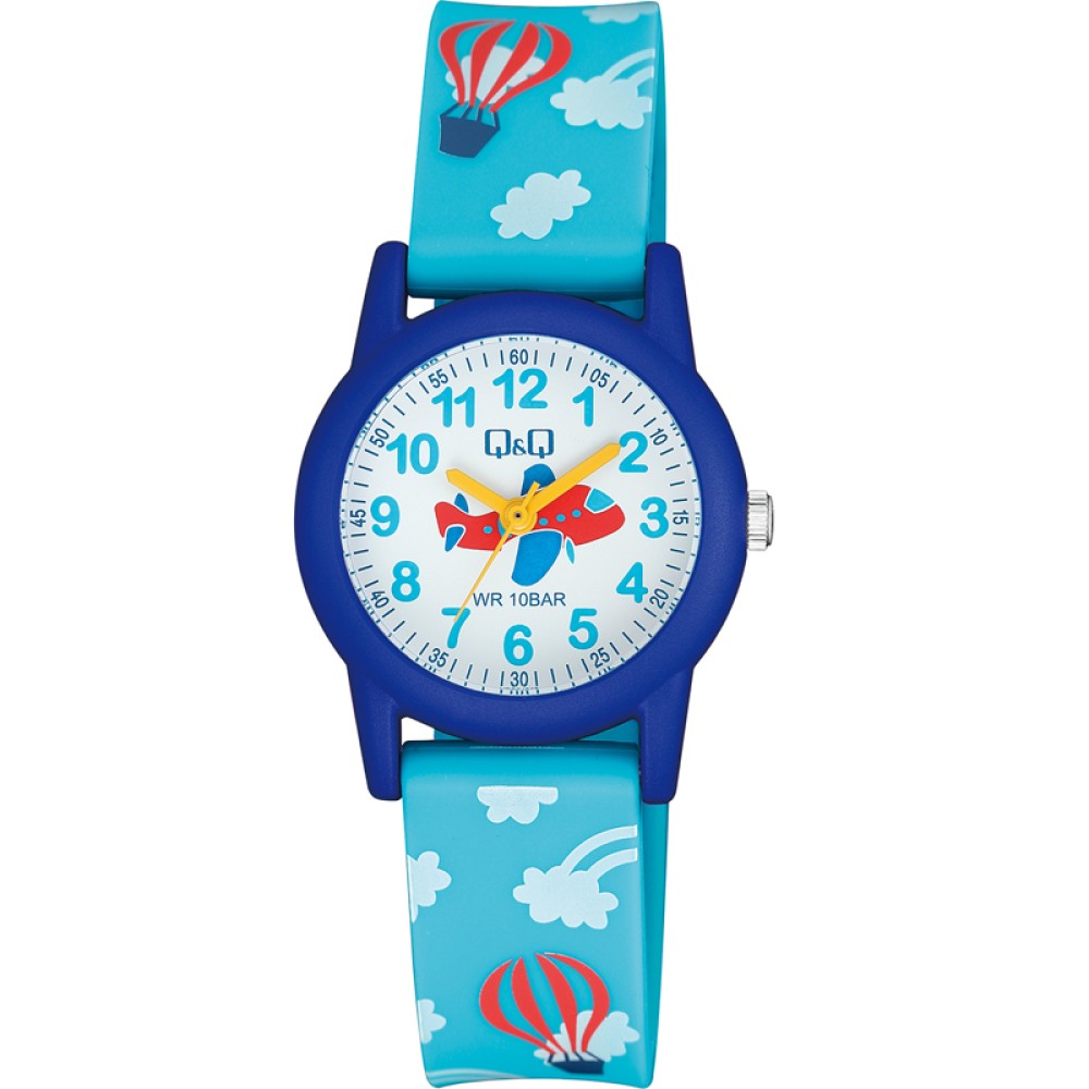 Ρολόι Q&Q Kids με Λουράκι από Καουτσούκ - VR99J018Υ