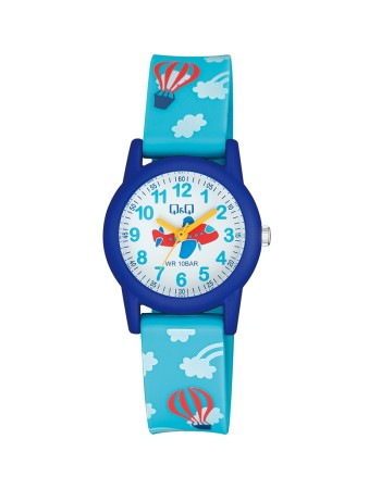 Ρολόι Q&Q Kids με Λουράκι από Καουτσούκ - VR99J018Υ