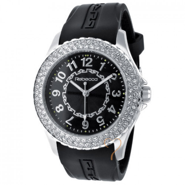 Ρολόι Rebecca Griffe Time  Black Strap - AGRONN02
