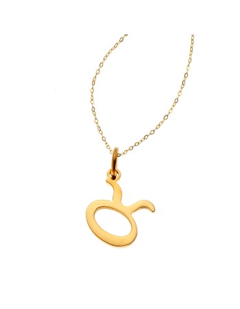 Ζώδιο ΤΑΥΡΟΣ από Ατσάλι Gold - HC2492GD-TAURUS