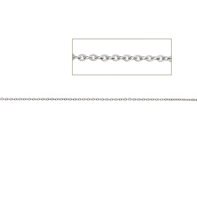 Καδένα Senza 55cm Stainless Steel - KAD55