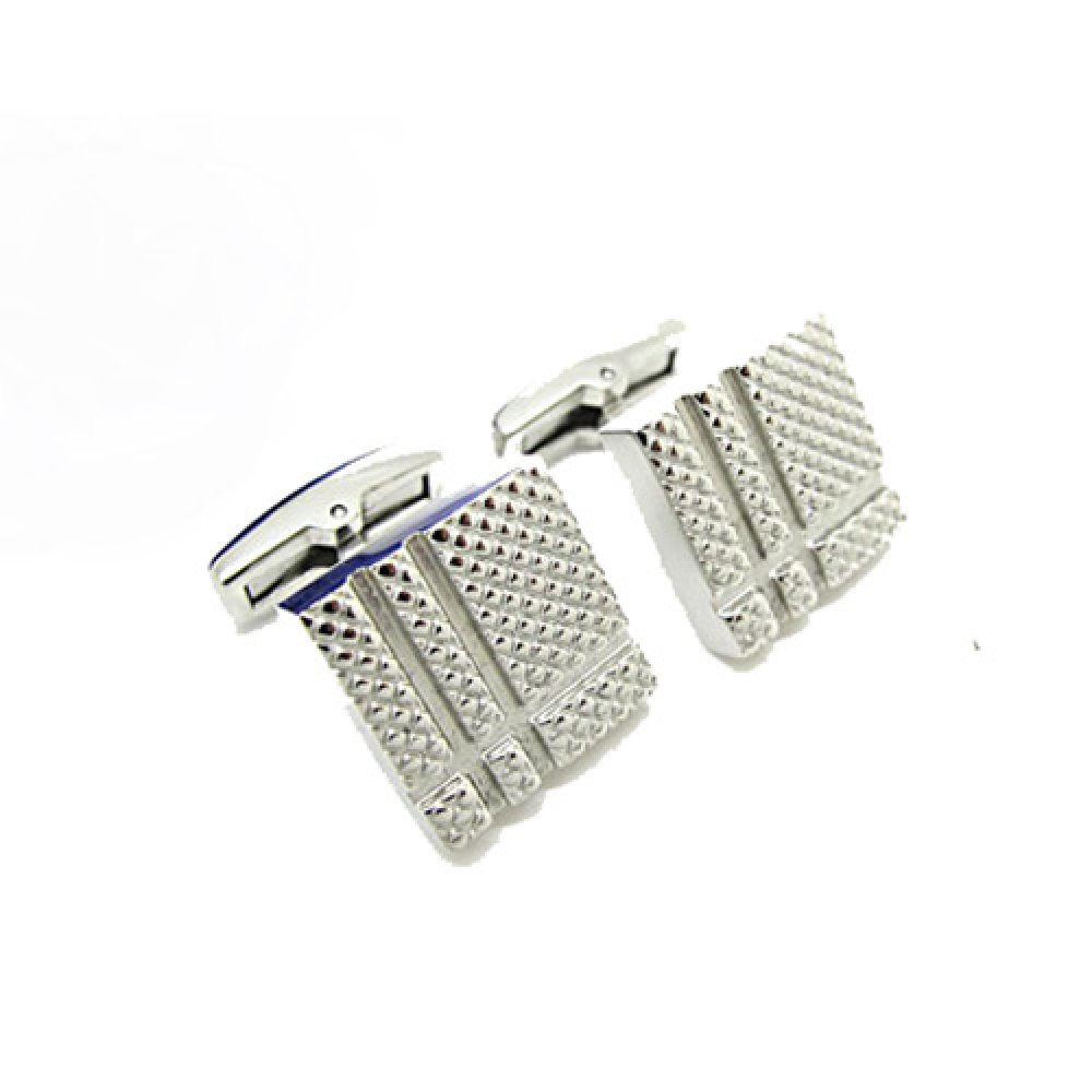 Μανικετόκουμπα Τετράγωνα Με Σχέδιο Senza Men's από Ατσάλι - SSD16710