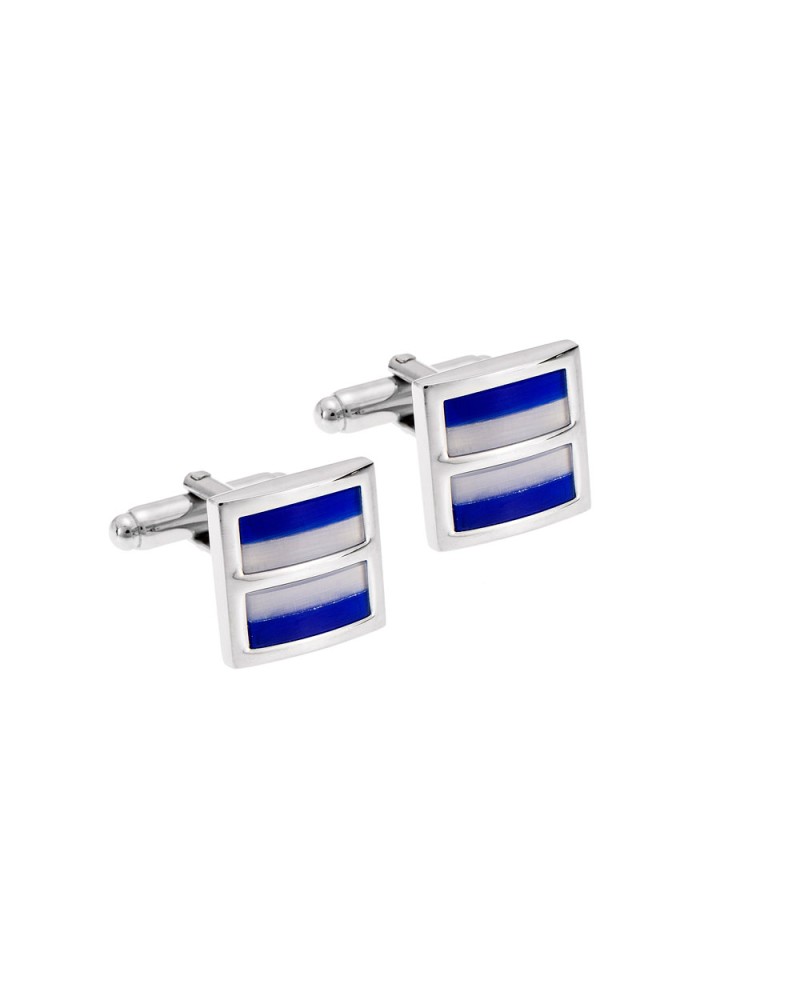 Μανικετόκουμπα SENZA Blue White - SSD1735