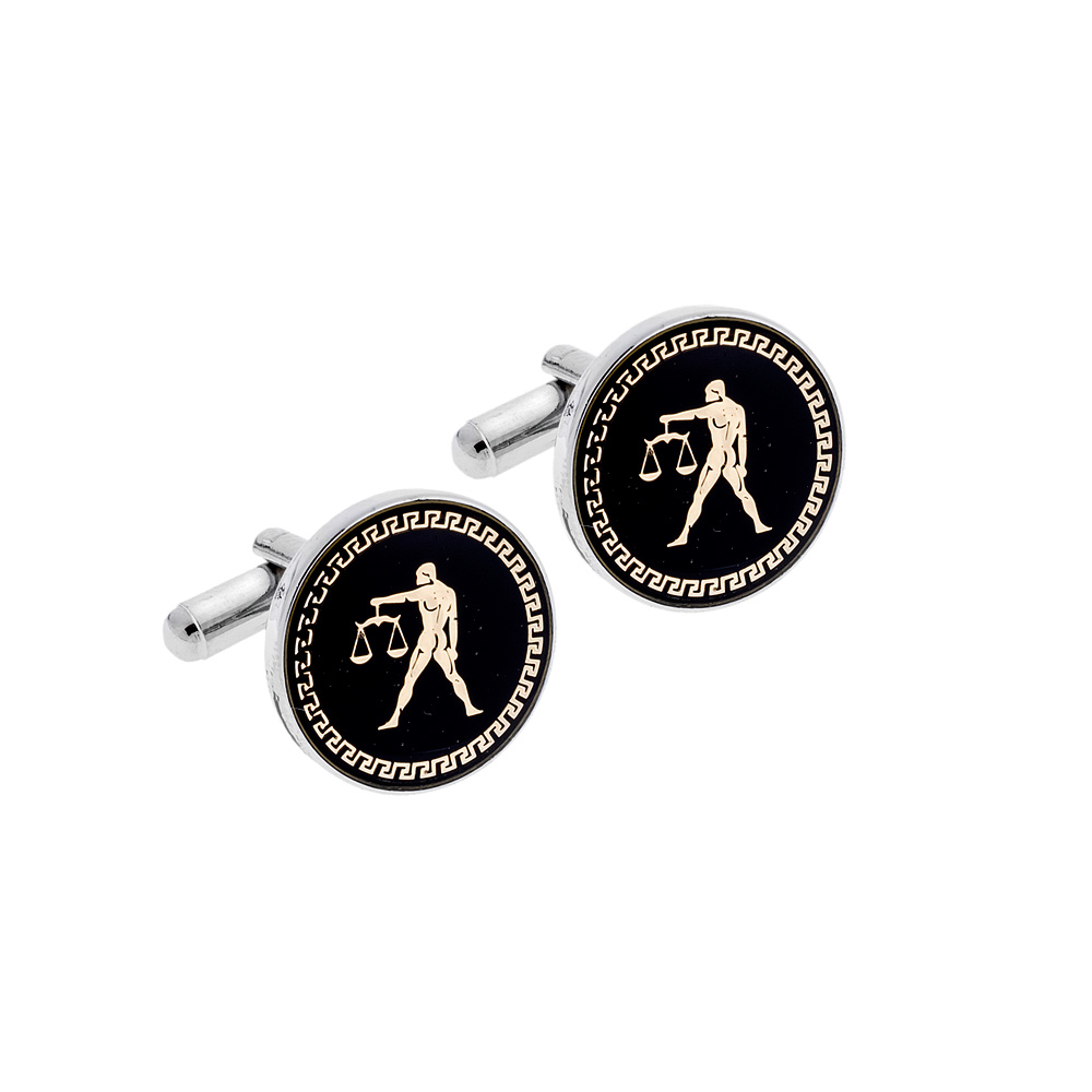 Μανικετόκουμπα Με Ζώδιο-Ζυγός SENZA - SSD2014