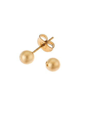 Σκουλαρίκια Μπίλια Senza από Ατσάλι Gold Plated - SSD23019