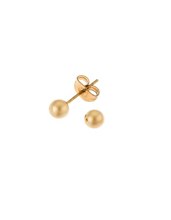 Σκουλαρίκια Μπίλια Senza από Ατσάλι Gold Plated - SSD23020