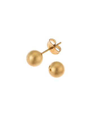 Σκουλαρίκια Μπίλια Senza από Ατσάλι Gold Plated - SSD23021