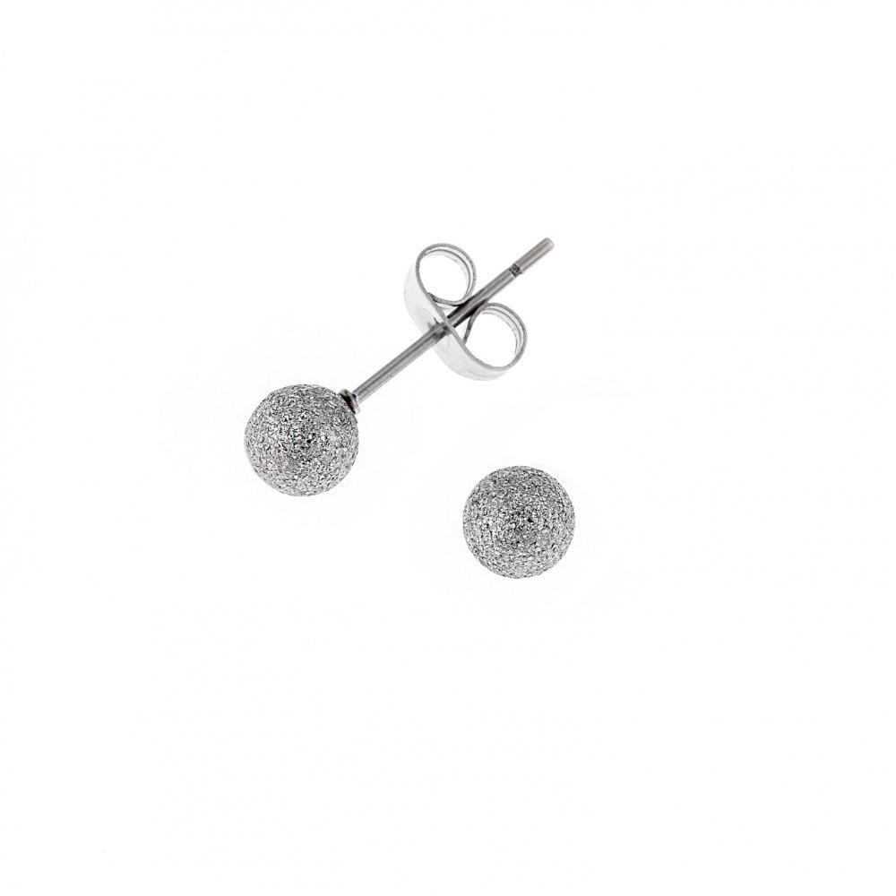 Σκουλαρίκια Μπίλια Σαγρέ Senza από Ατσάλι - SSD23024