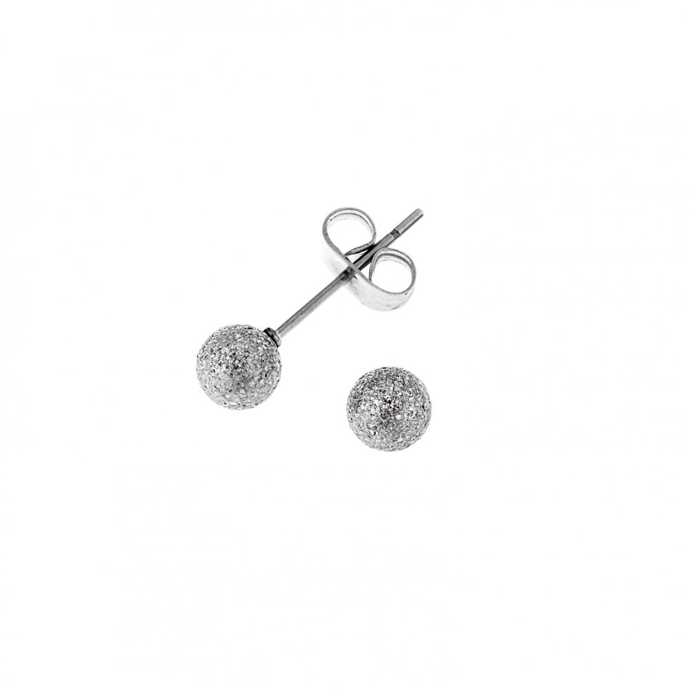 Σκουλαρίκια Μπίλια Σαγρέ Senza από Ατσάλι - SSD23025