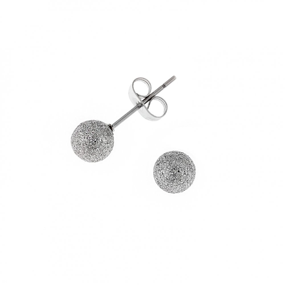 Σκουλαρίκια Μπίλια Σαγρέ Senza από Ατσάλι - SSD23026