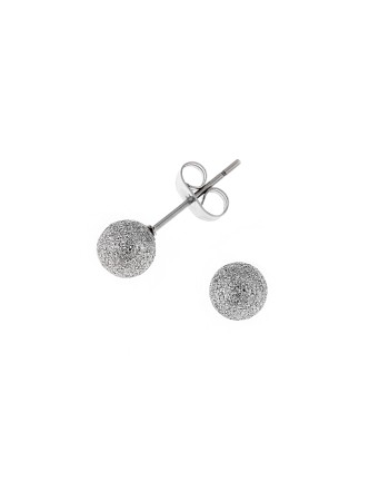 Σκουλαρίκια Μπίλια Σαγρέ Senza από Ατσάλι - SSD23026