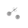 Σκουλαρίκια Μπίλια Σαγρέ Senza από Ατσάλι - SSD23027
