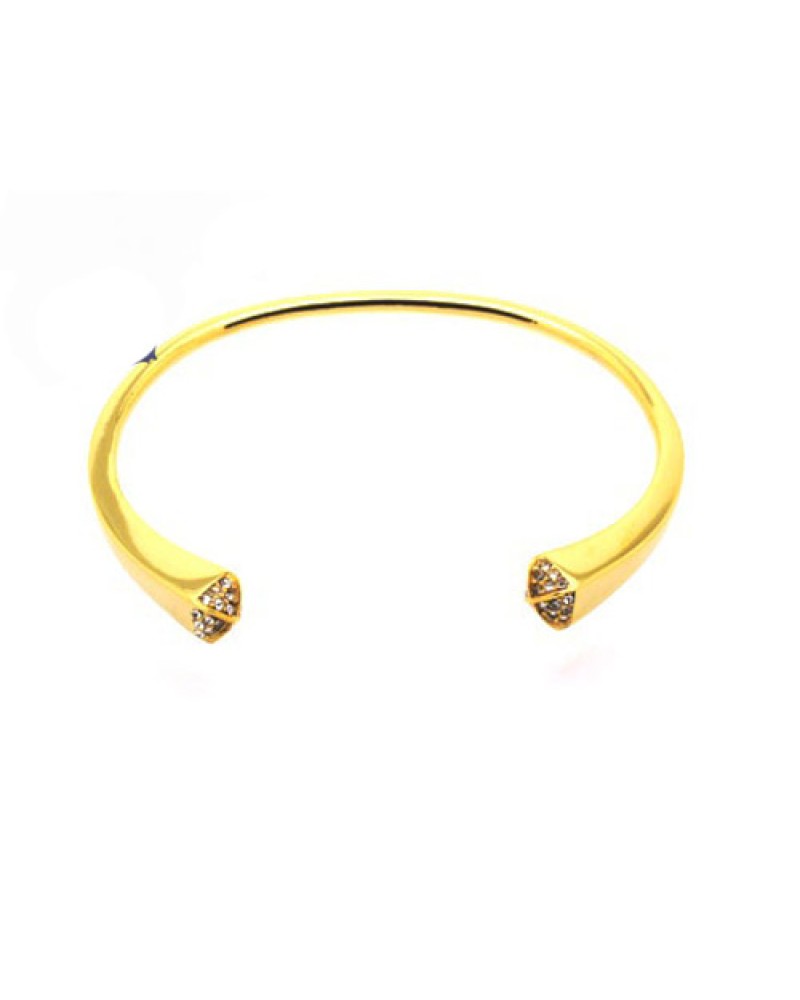 Βραχιόλι Senza Steel Gold Plated Strass - SSD23780