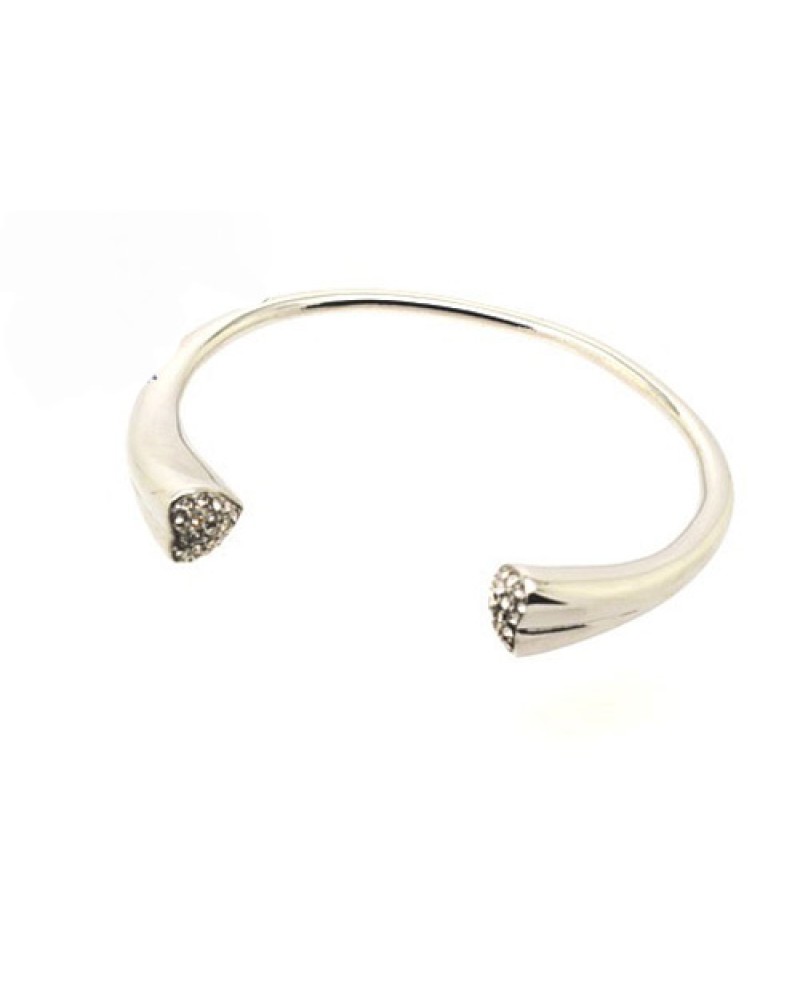 Βραχιόλι Senza Steel Silver Plated Strass - SSD23784