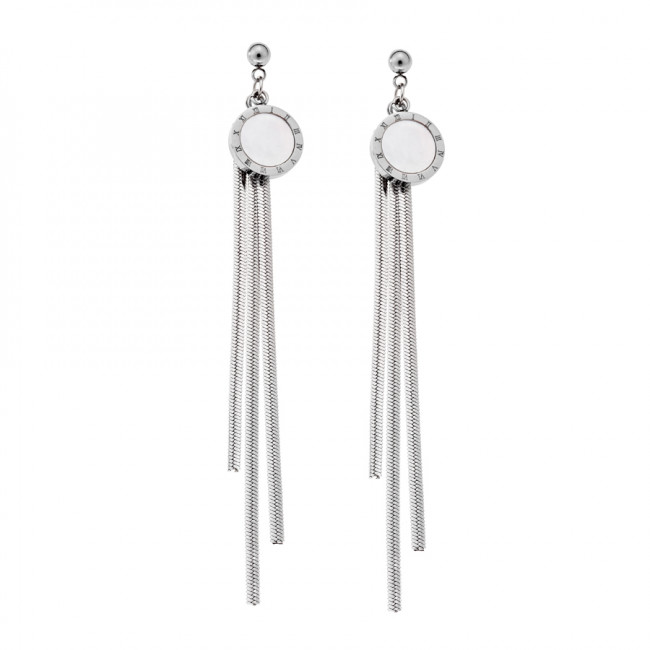 Σκουλαρίκια SENZA Steel - SSD2807SW