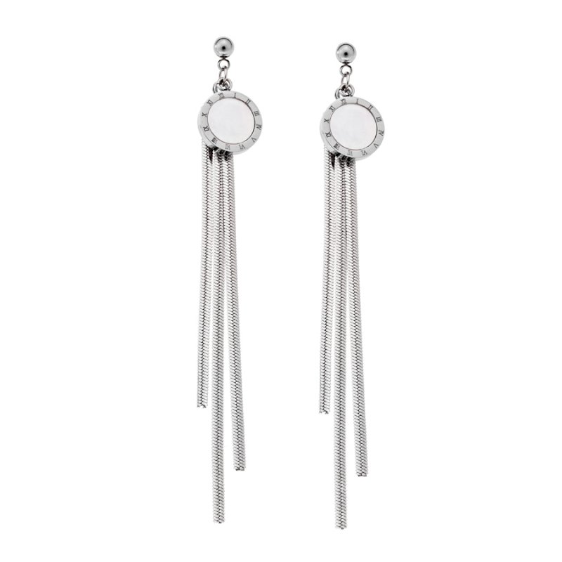 Σκουλαρίκια SENZA Steel - SSD2807SW