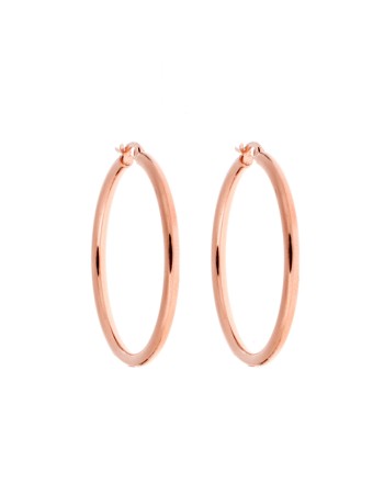 Σκουλαρίκια SENZA Steel Rose Gold Plated - SSD3199