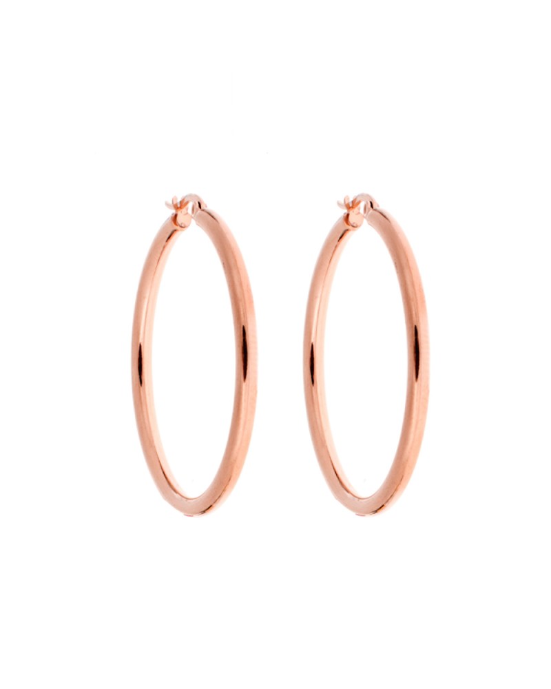 Σκουλαρίκια SENZA Steel Rose Gold Plated - SSD3199