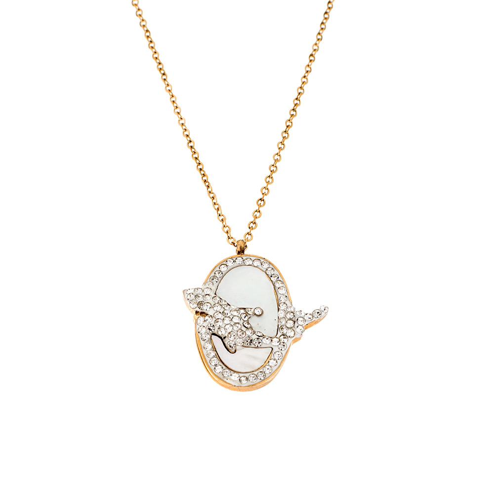 Κολιέ Γυναικείο SΕΝΖΑ Steel Gold Plated - SSD3316GD