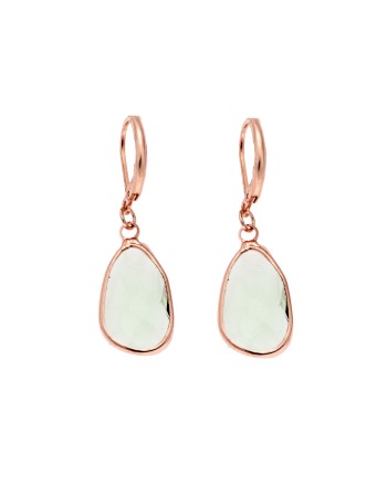 Σκουλαρίκια SENZA Steel Rose Gold Plated - SSD3841-8RG