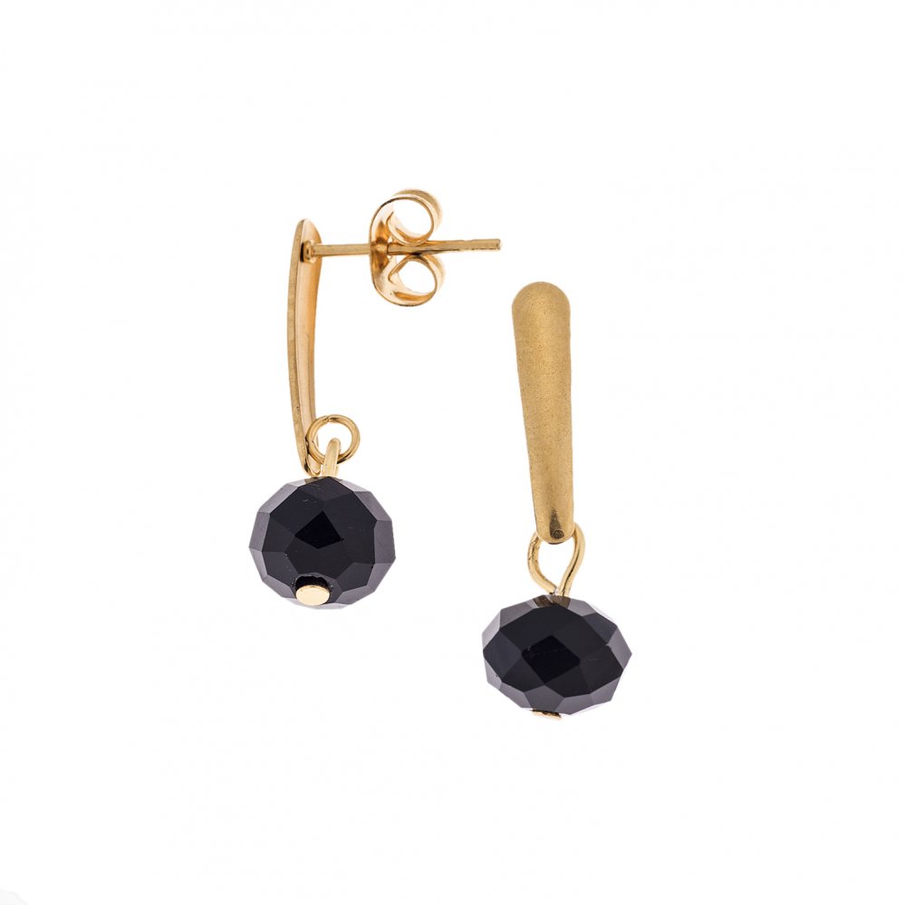 Σκουλαρίκια Senza από Ατσάλι - SSD3942-2BK