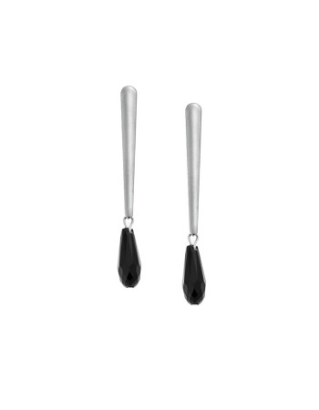 Σκουλαρίκια Senza από Ατσάλι - SSD3943SBK