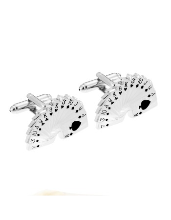 Μανικετόκουμπα SENZA Silver Brass - SSD3946SR