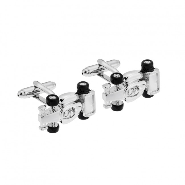 Μανικετόκουμπα SENZA Silver Brass Black - SSD3976