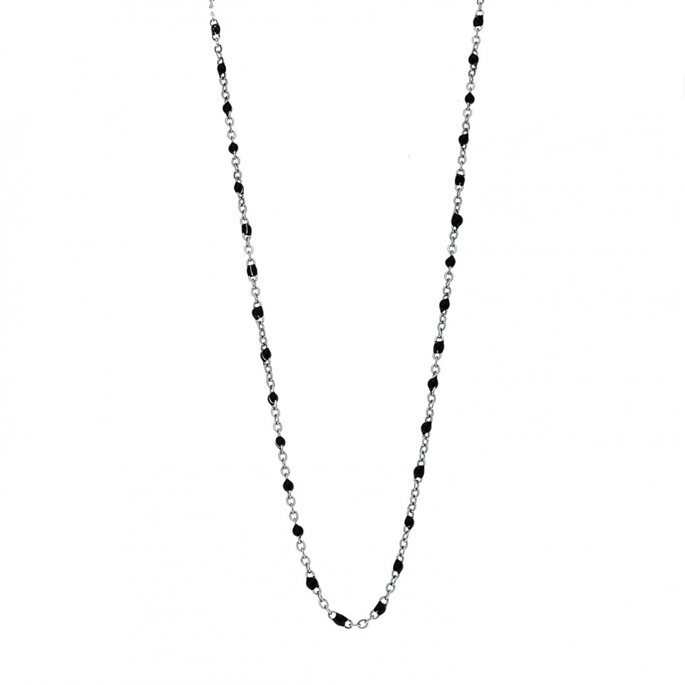 Κολιέ Ροζάριο Senza Steel - SSD4067