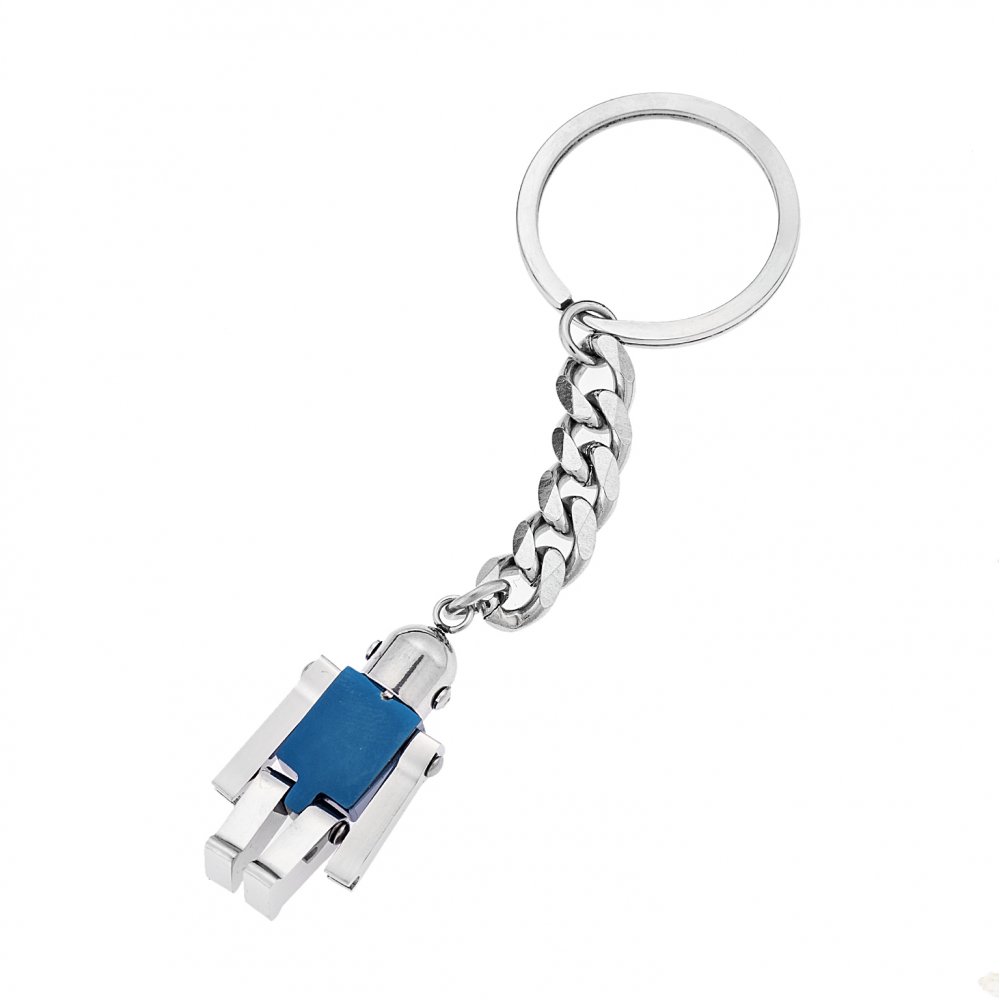 Μπρελόκ SENZA από Ατσάλι - SSD4306SBL